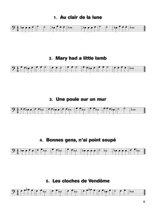 Ecouter Lire et Jouer - Les chansons célèbres Volume 1 - Trombone